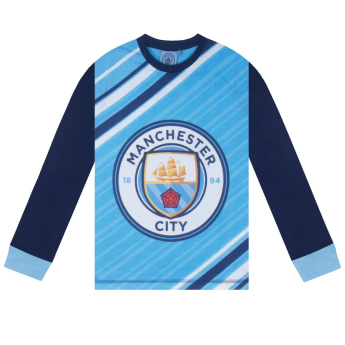 Manchester City detské pyžamo Long sky Haaland