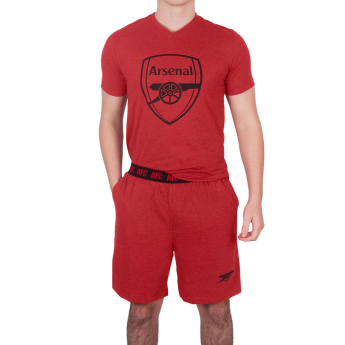 FC Arsenal pánske pyžamo Red Marl
