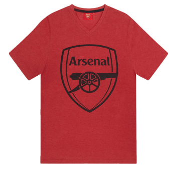 FC Arsenal pánske pyžamo Red Marl