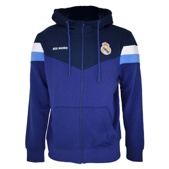 Real Madrid pánska mikina s kapucňou No13 Zip navy