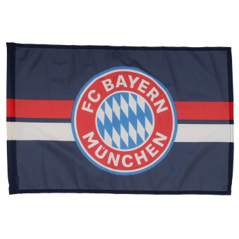 Bayern Mníchov vlajka stripes navy