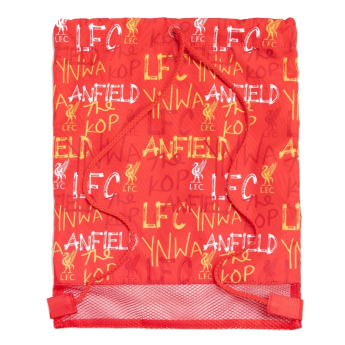 FC Liverpool taška gym bag red
