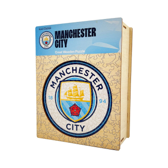 Manchester City drevené puzzle Crest 150 pcs