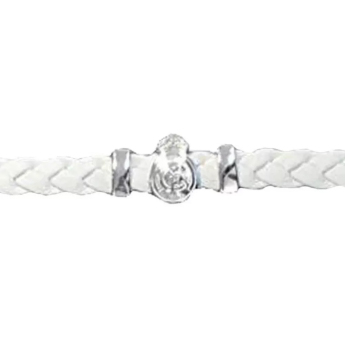 Real Madrid náramok Trenza white