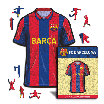 FC Barcelona drevené puzzle Jersey 270 pcs