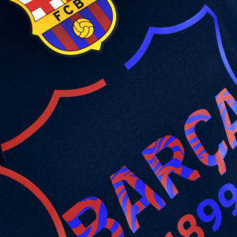 FC Barcelona pánske tričko Biescut navy