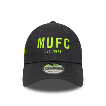 Manchester United čiapka baseballová šiltovka 9Forty Seasonal grey