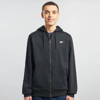 FC Chelsea pánska mikina s kapucňou Full Zip black
