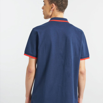 FC Arsenal polokošeľa Logo Tipped navy