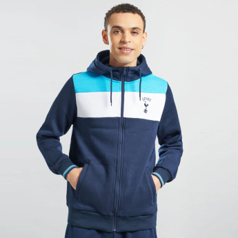 Tottenham pánska mikina s kapucňou Full Zip colour