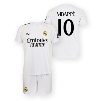 Real Madrid detský set replica 25/26 Home Mbappe