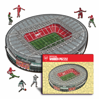 FC Arsenal drevené puzzle Emirates Stadium 500 pcs