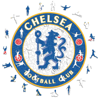 FC Chelsea drevené puzzle Crest 500 pcs