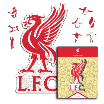 FC Liverpool drevené puzzle Liver Bird 150 pcs