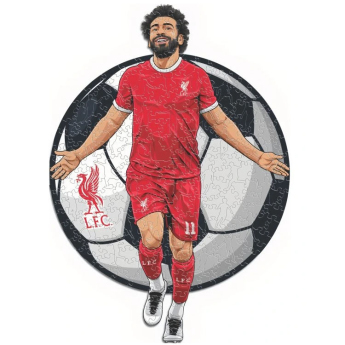 FC Liverpool drevené puzzle Mo Salah 150 pcs