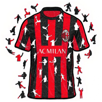 AC Milano drevené puzzle Jersey 150 pcs