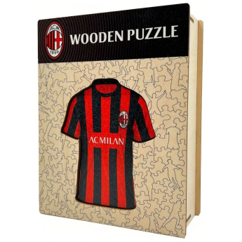 AC Milano drevené puzzle Jersey 150 pcs