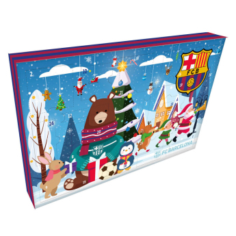 FC Barcelona adventný kalendár Christmas