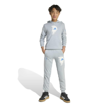 Jude Bellingham detská mikina s kapucňou Light grey