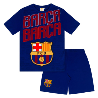 FC Barcelona detské pyžamo Short reflex