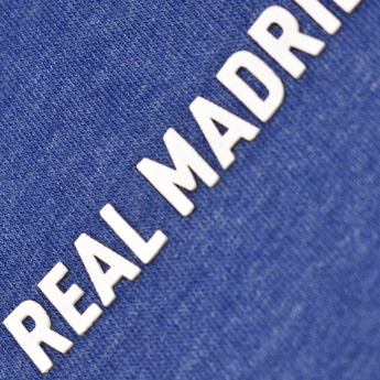 Real Madrid pánska mikina s kapucňou Zip azul
