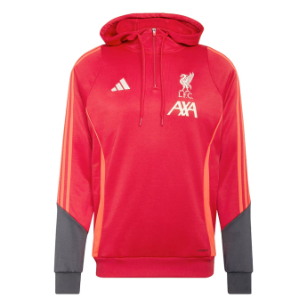 FC Liverpool pánska mikina s kapucňou Track red