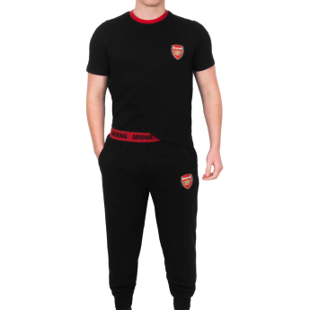 FC Arsenal pánske pyžamo Long black