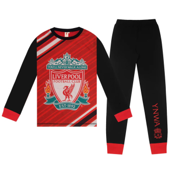 FC Liverpool detské pyžamo Long red