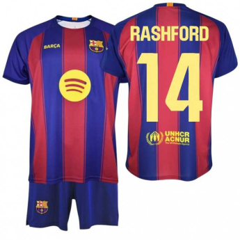 FC Barcelona detský set replica 25/26 Home Rashford