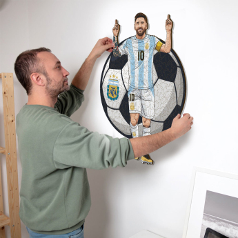 Futbalová reprezentácia drevené puzzle ARGENTINA Messi NEW 270 pcs