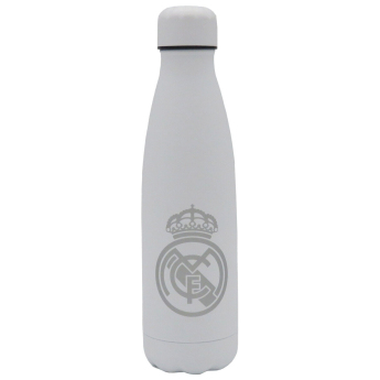 Real Madrid fľaša na pitie Steel white