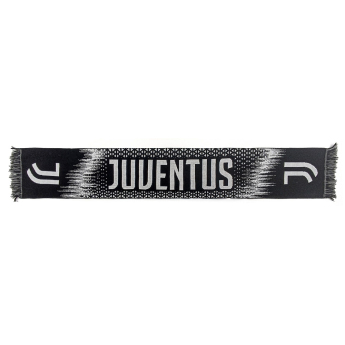Juventus Torino zimný šál black white