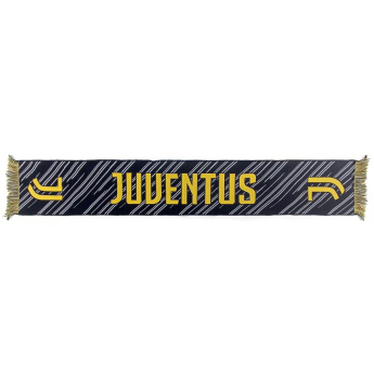 Juventus Torino zimný šál Text yellow