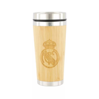 Real Madrid cestovný hrnček Bambu