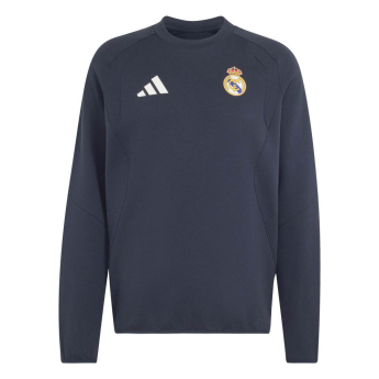 Real Madrid pánska mikina Tiro Travel navy