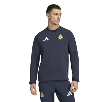 Real Madrid pánska mikina Tiro Travel navy