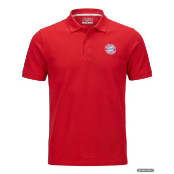 Bayern Mníchov polokošeľa Essentials red