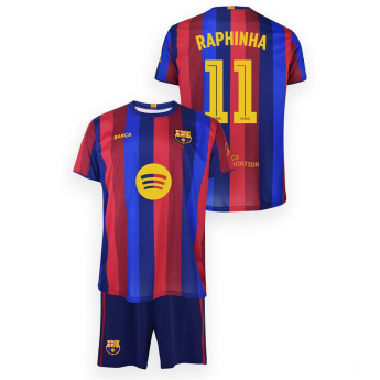 FC Barcelona detský set replika26/27 Home Raphinha