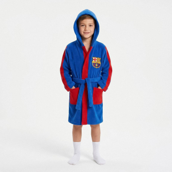 FC Barcelona detský župan blue