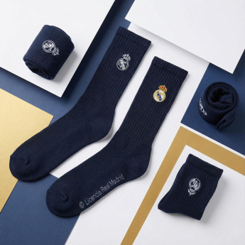 Real Madrid ponožky long black