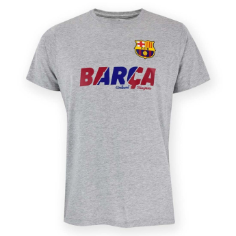 FC Barcelona pánske tričko Sentiment grey