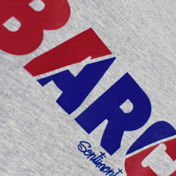 FC Barcelona pánske tričko Sentiment grey