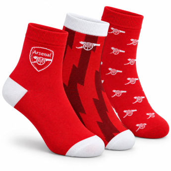 FC Arsenal ponožky 3pack Colours