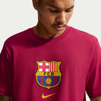 FC Barcelona pánske tričko Club Crest red