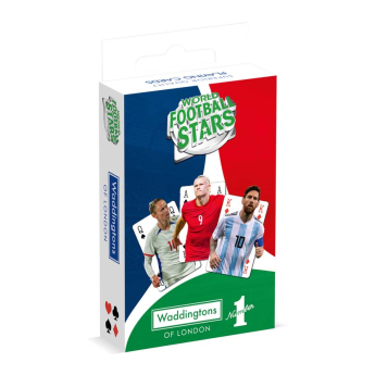 Futbalová reprezentácia hracie karty world soccer stars no 1