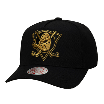 Anaheim Ducks čiapka baseballová šiltovka NHL Black and Gold Pro Snapback Vintage