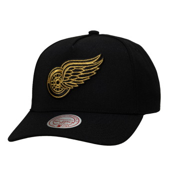 Detroit Red Wings čiapka baseballová šiltovka NHL Black and Gold Pro Snapback