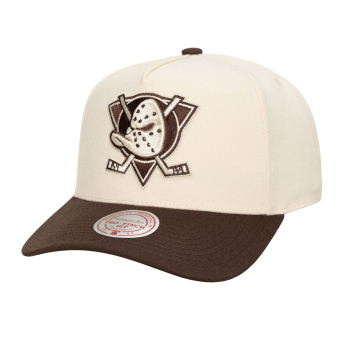 Anaheim Ducks čiapka baseballová šiltovka NHL Brown and Cream Pro Snapback Vintage