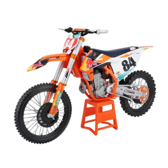 Modely áut a motoriek model 1/6 Red Bull KTM 450 SX-F Jeffrey Herlings nr.84