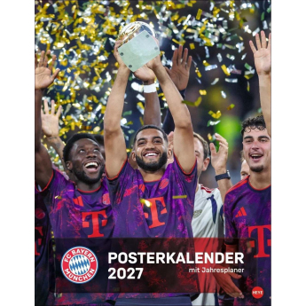 Bayern Mníchov kalendár 2027 Wall